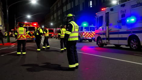 emergency response at night