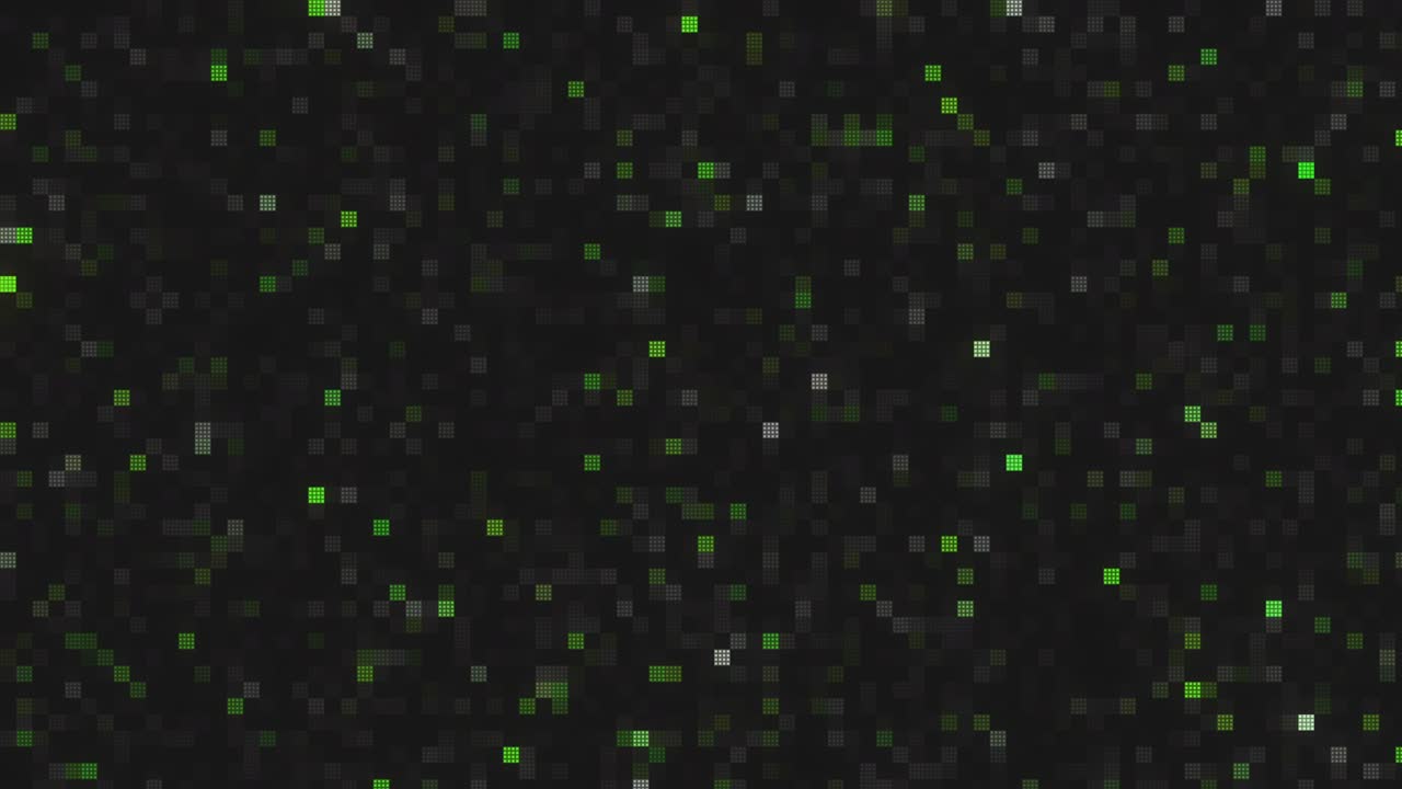 diseño único abstracto animación digital ruido de píxeles error de fallo daño de video