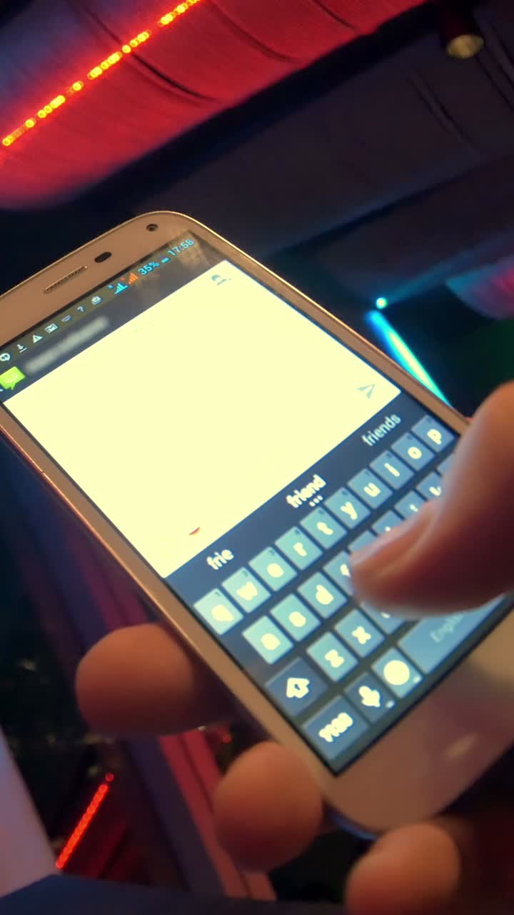 Typing on a Smartphone