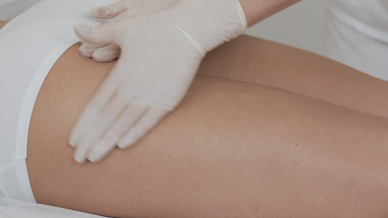 masaje de las piernas