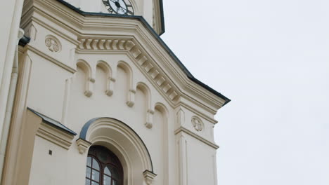 façade of the church