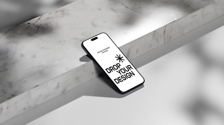 Mobile Phone Screen Mockup