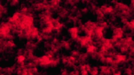 fondo generado por computadora realista de humo denso, representación en 3d de fondo nublado