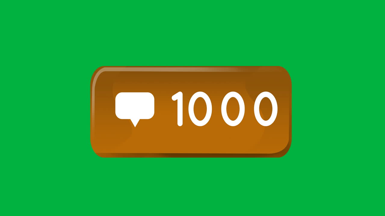 숫자가 증가하는 오렌지색 상자 4k