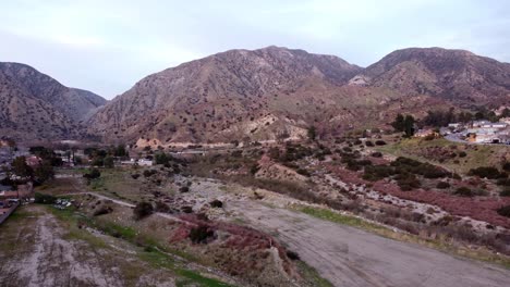 sylmar hang glide park sign to kagel mountain