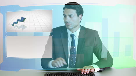 videos de negocios con gráficos