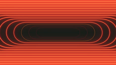 red neon lines pattern on black gradient