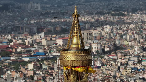 unesco world heritage site swayambhu stupa kathmandu nepal