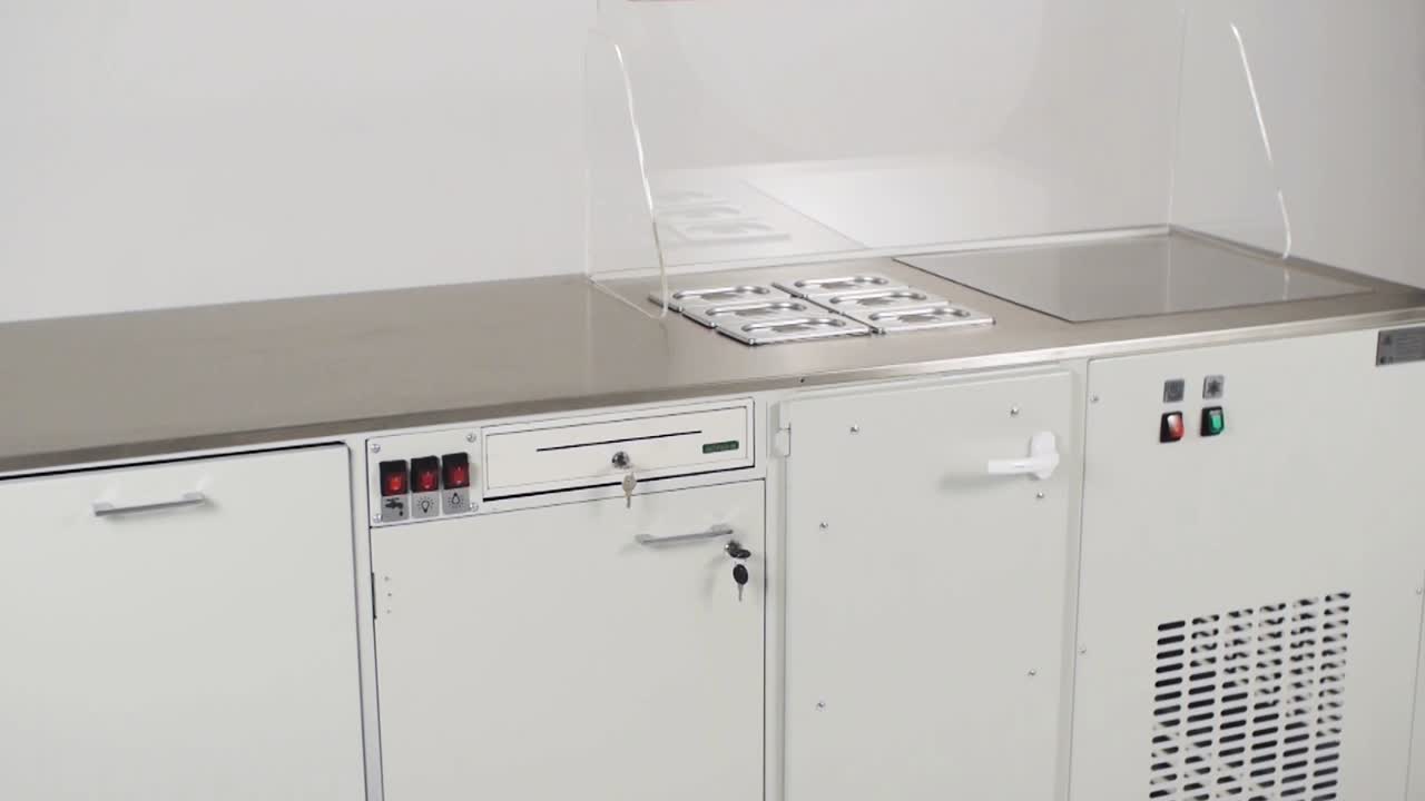 estación comercial de helados