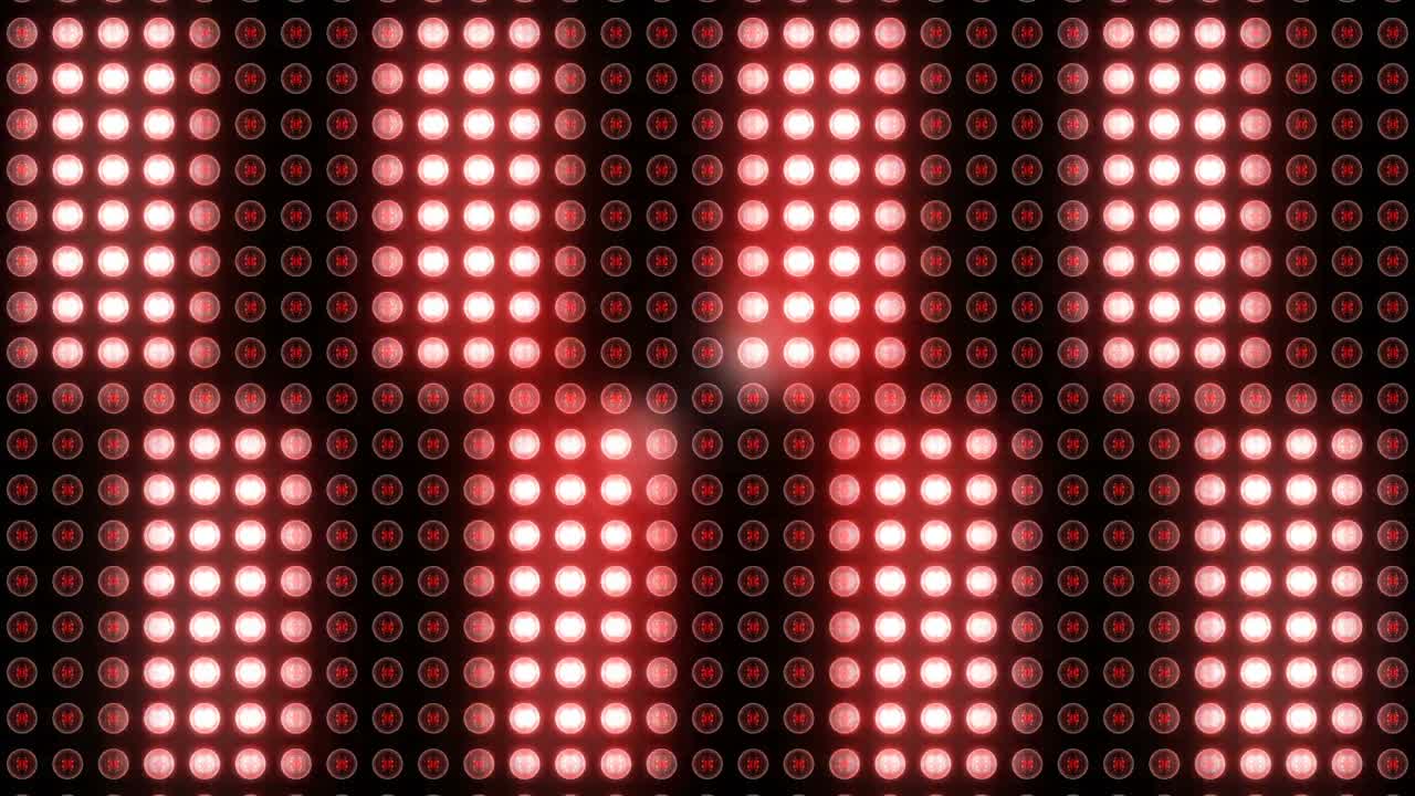 Flickering disco light at club