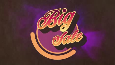 Animation-of-big-sale-text-banner-over-purple-digital-waves-against-black-background