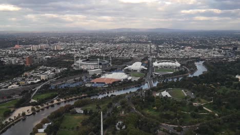 parque olímpico en melbourne 4k