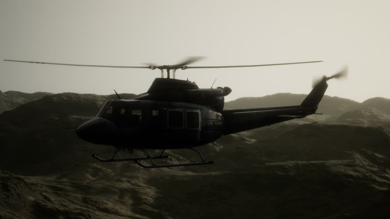 베트남에 있는 미국 군사 헬리 ⁇ 터