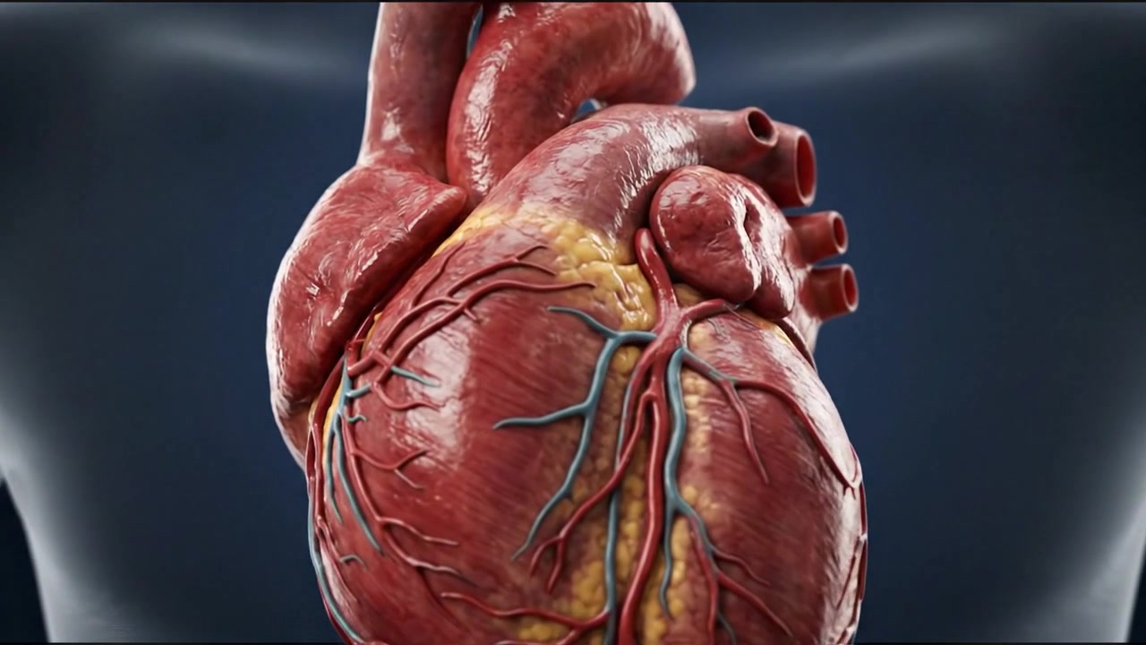 3D Animation of a Beating Human Heart