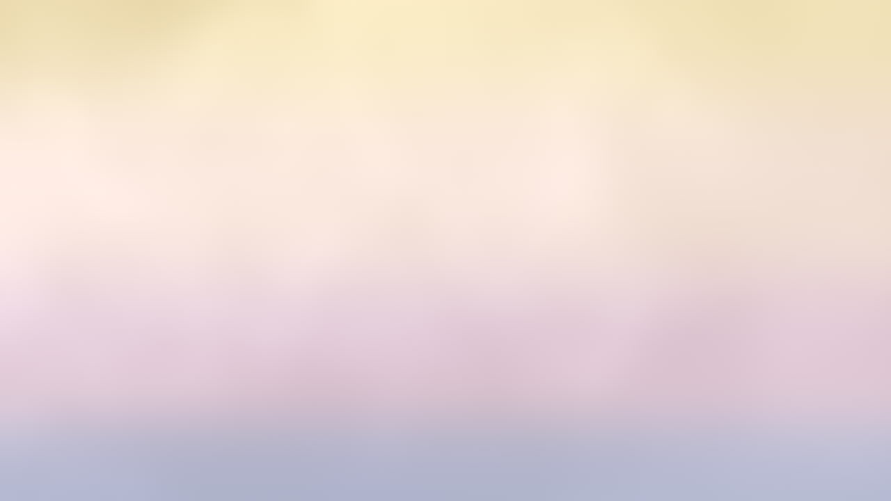 구름과 함께 흐릿한 일몰 꿈꾸는 전망