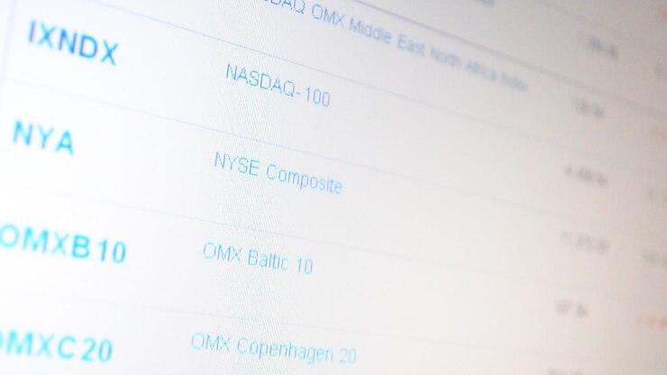 Stock market trend . Stock market