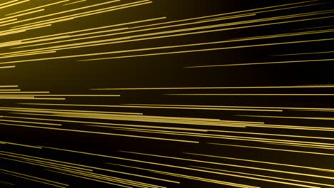 glowing particle animation of horizontally moving yellow lines on a gradient background