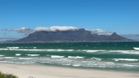 table mountain is a world famous landmark