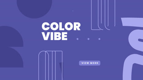 motion graphic of flat design very peri instagram post collection