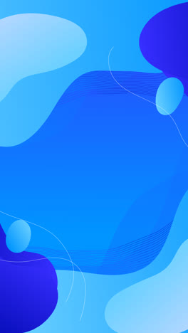 motion graphic of gradient blue background