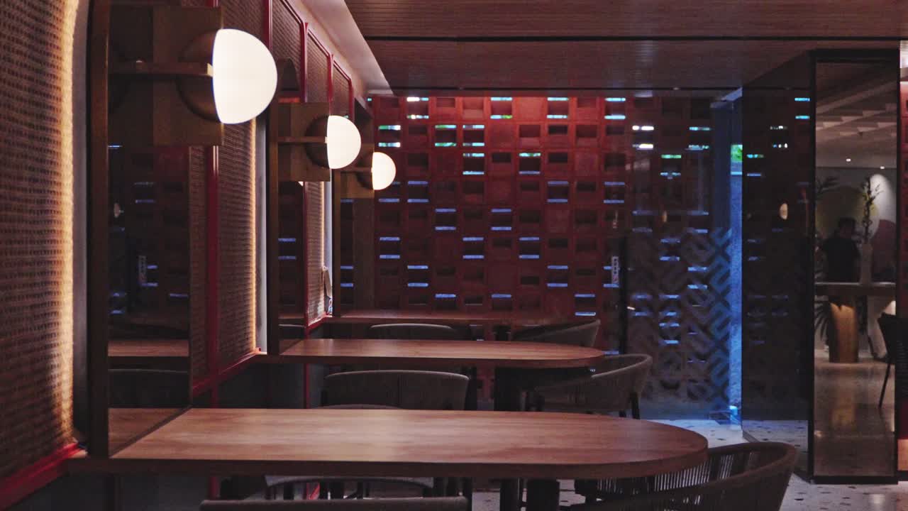 호텔 의 아트 데코 바 의 앉아 있는 지역