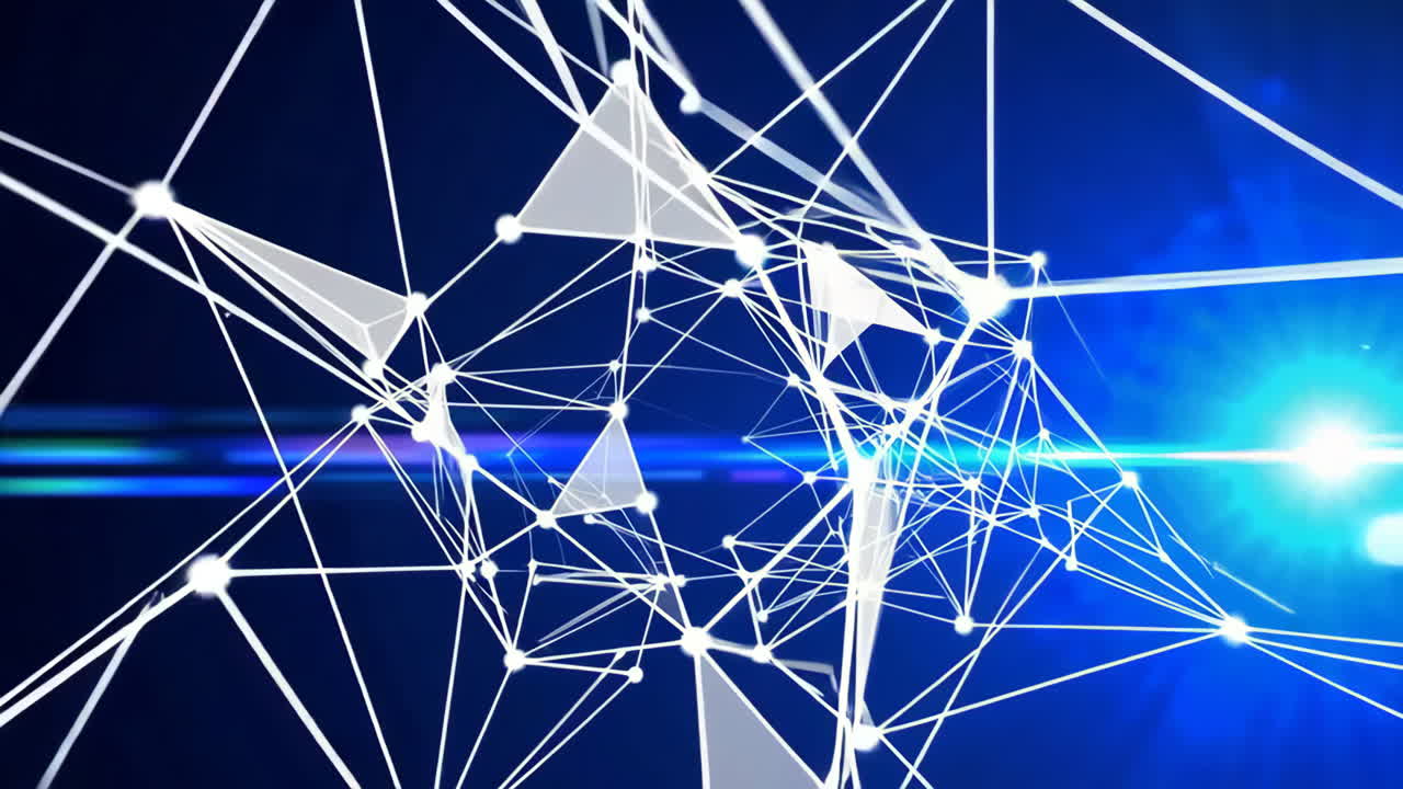 diseño abstracto de la red