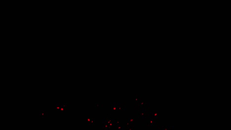 el confeti multi-color popper cae hacia abajo partículas animación de bucle 4k pantalla verde.