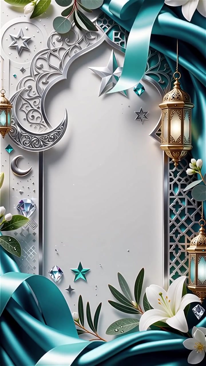 Compleanno del Profeta Maometto Mawlid al-Nabi Sfondo Islamico