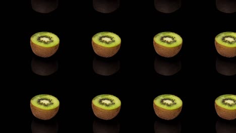 el patrón de la fruta del kiwi