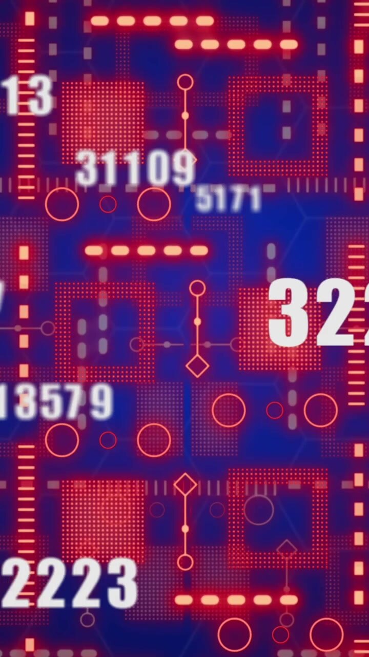 Animation of data processing over network of connections