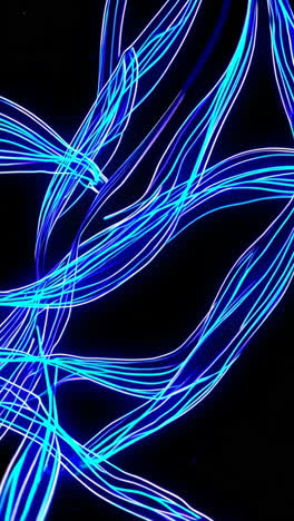 abstract light painting art