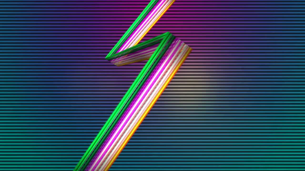 líneas elegantes y coloridas contra un fondo alineado