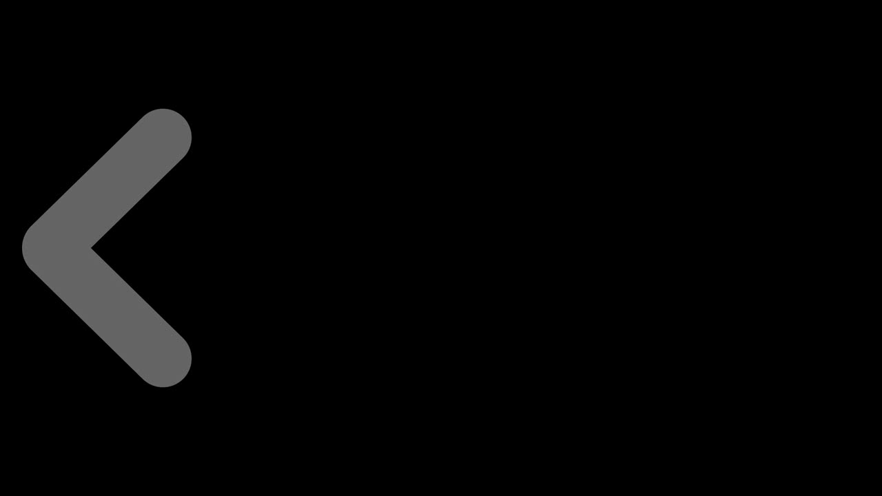 화살표의 애니메이션.