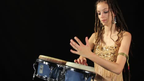 female percussionist stills 01