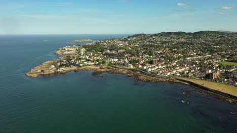 sandycove coastline, dun laoghaire rathdown, dublin, ireland