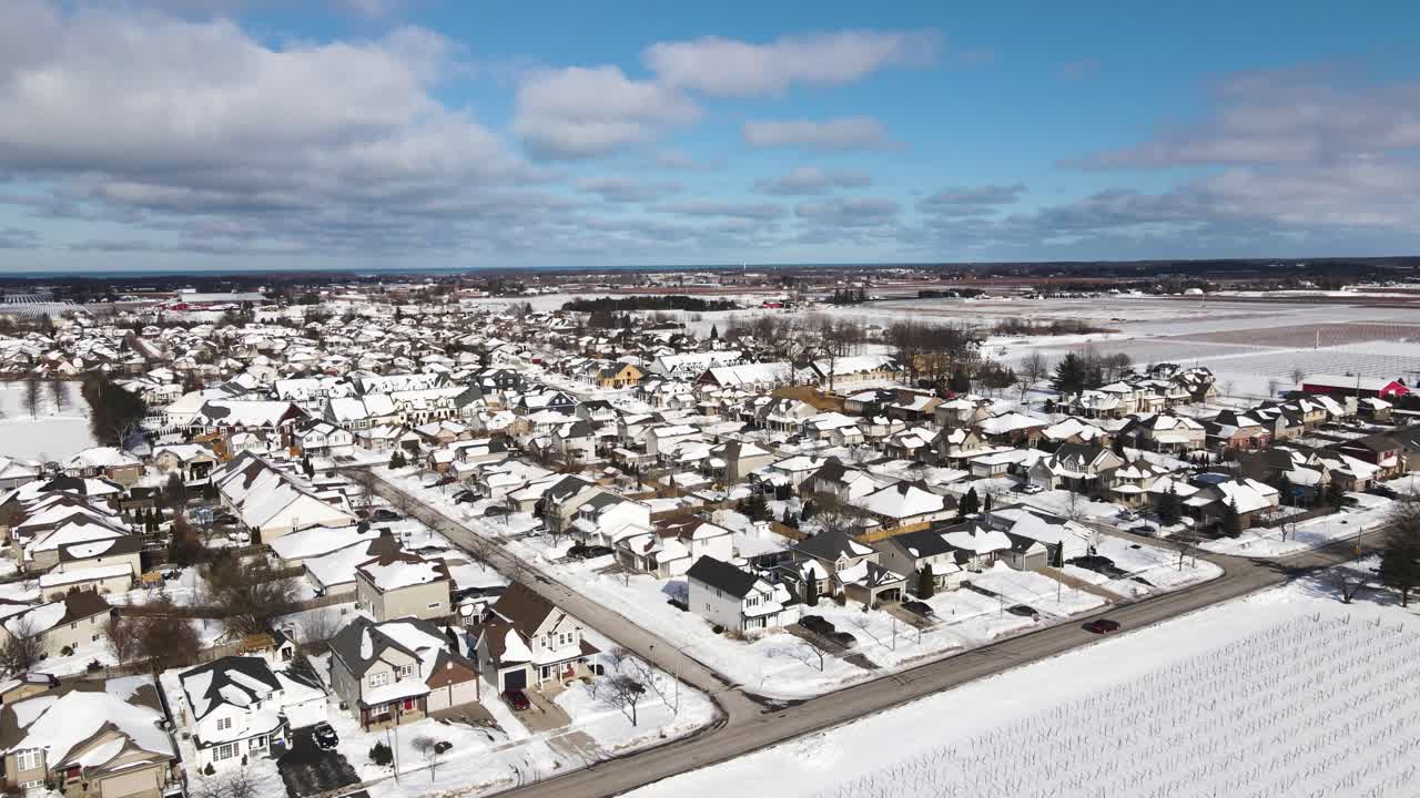 온타리오 세인트 캐서린 호수에서 버질 나이아가라의 차분한 느린 삶