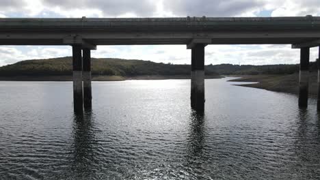 Bridge-Piers-Aerial-View-Drone