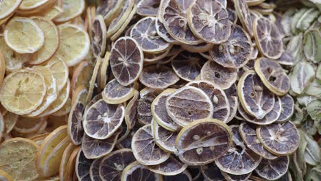 dried orange and lemon slices