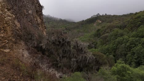 vista aérea de un paisaje cerca de los baños termales desde chignahuapan