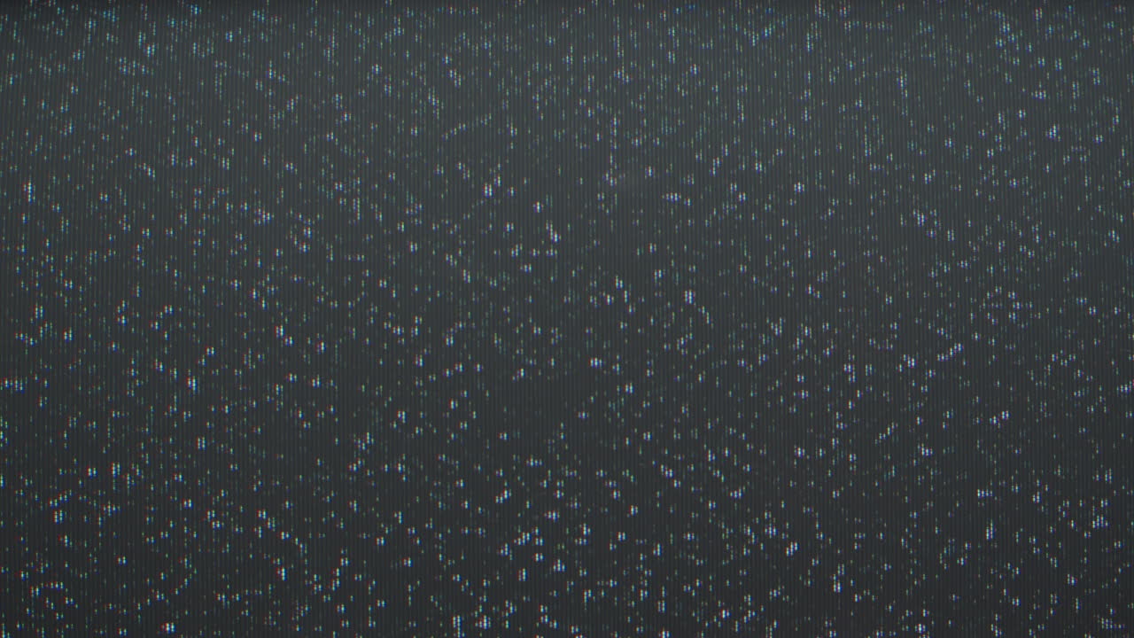 Distorted TV Static Image