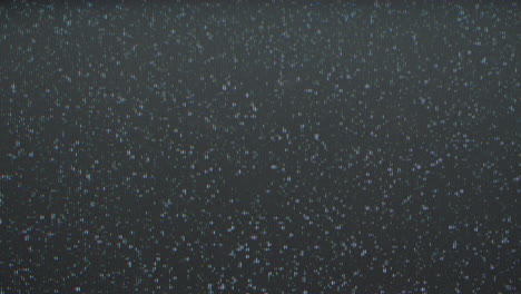 distorted tv static image