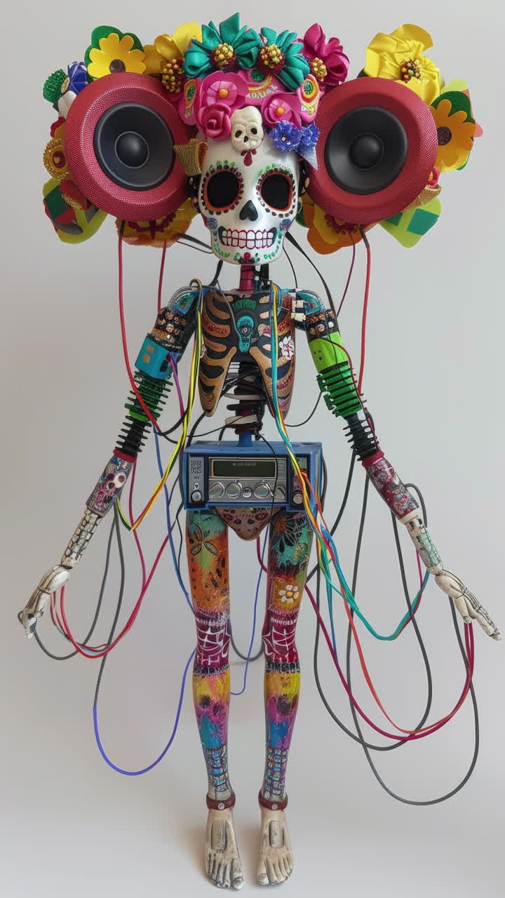 ha generado cráneos de caramelo