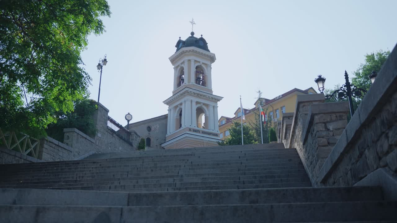 플로브디프 구시가지의 종탑