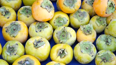 pile of persimmons