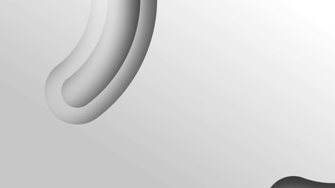 Animation of multiple circles and lens flares over gray background