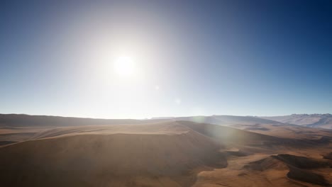 erg chebbi dunes in the sahara desert