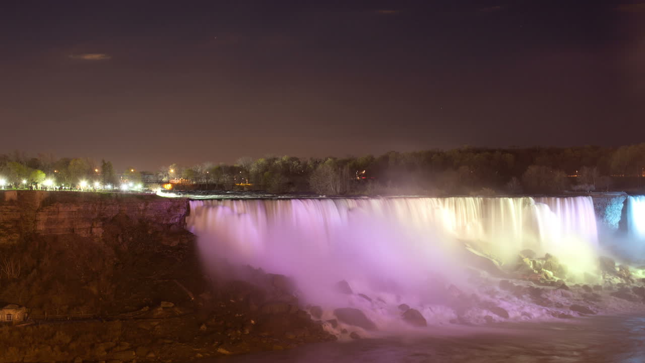 나이아가라 폭포 밤 01