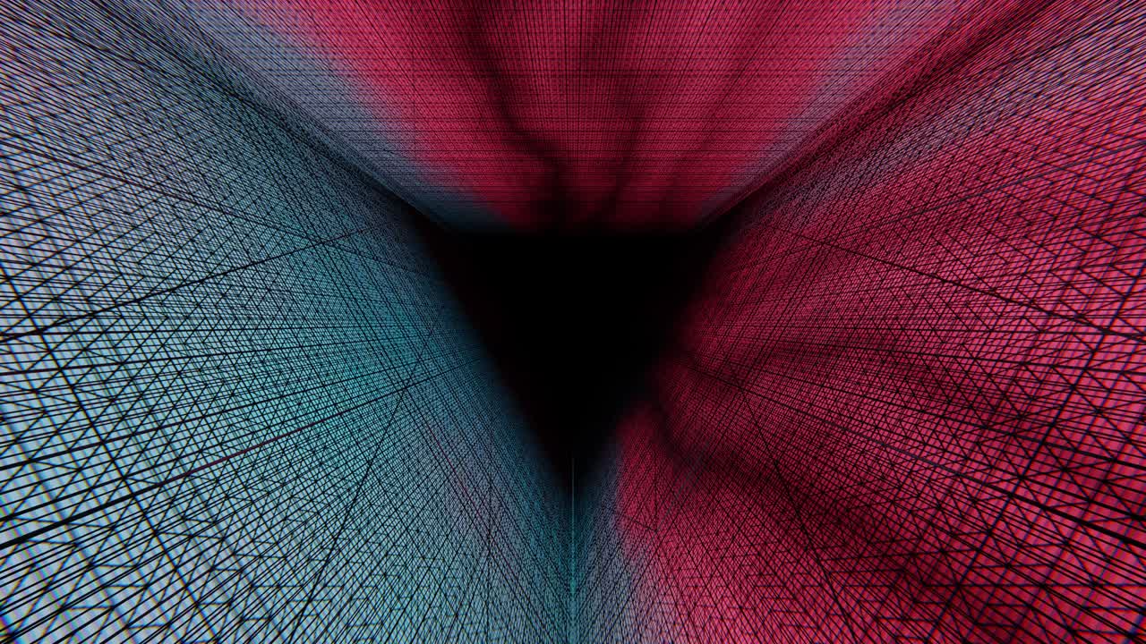 bucle de triángulo del túnel