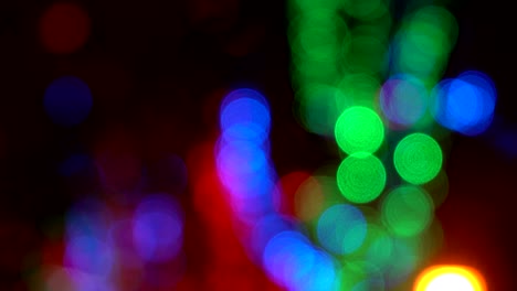 el bokeh natural colorido