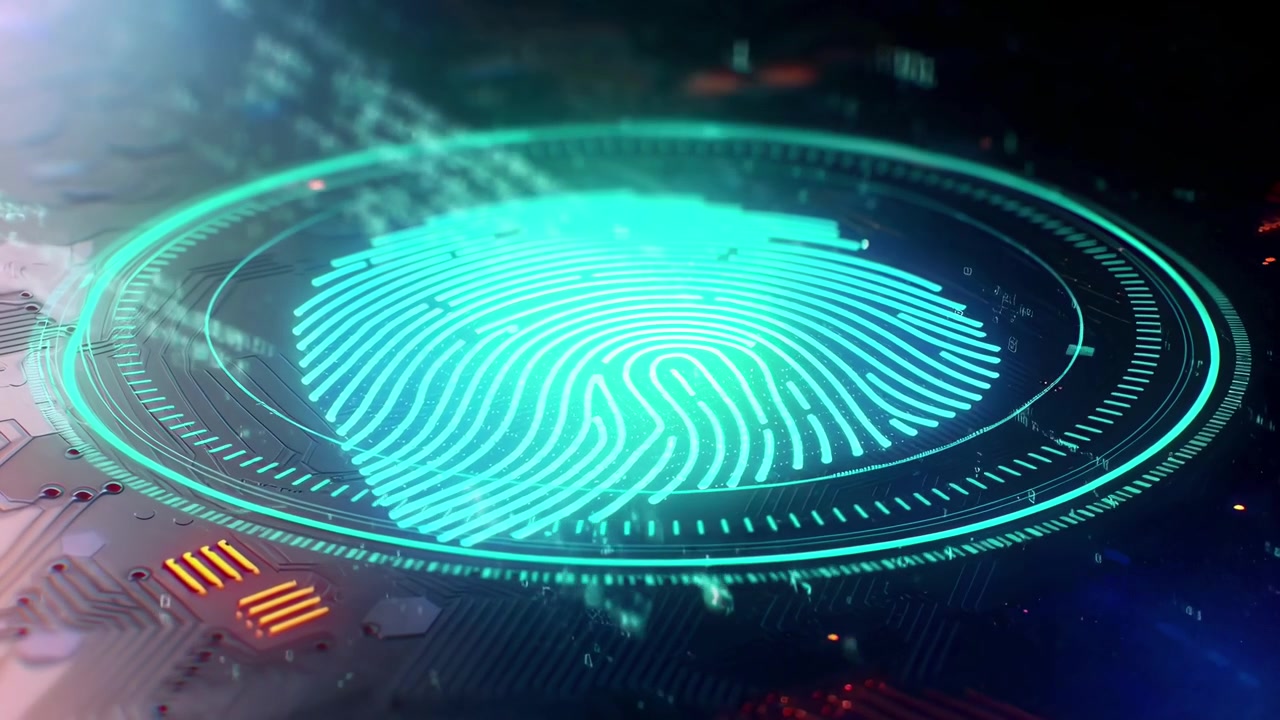 Futuristic Fingerprint Biometric Authentication on a Circuit Board